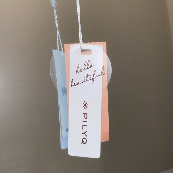 Pilyq Palmas Underwire Halter Swim Top Size L - Picture 5 of 5